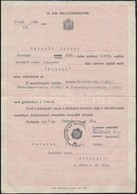 1934 Beszkárt Tiszt Névváltoztatási Kérelme - Unclassified