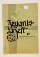1940 Iskolai Ellen?rz? Könyv Horogkereszttel / School Book With Svastika - Ohne Zuordnung