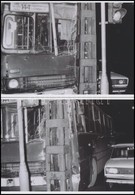 Autóbuszok Vegyes Tétele Különféle Korokból, 13 Db Vintage Negatív + 9 Db Vintage Fotó és/vagy Mai Nagyítás, 24x36 Mm és - Otros & Sin Clasificación