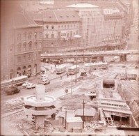 Cca 1980 Budapest, Baross Téri Aluljáró Felüljáró építésének Idején Készült Felvételek, 20 Db Szabadon Felhasználható, V - Otros & Sin Clasificación