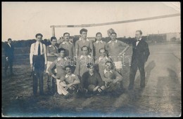 1921 A Berliner Sport Club 'Hungarianer 1912' Nev? Magyar Labdarúgócsapatának Fényképe Az Egyik Játékos Saját Kez? Sorai - Otros & Sin Clasificación