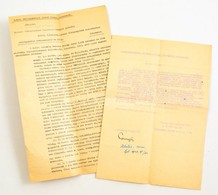 1940 M. Kir. 1. Hadsereg Szilágysomolyói Járási Katonai Parancsnok Katonai Közigazgatási Tapasztalatokról Szóló Jelentés - Autres & Non Classés