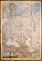 1942 Európai Oroszország Térképe, 1:500000, M. Kir. Honvéd Térképészeti Intézet, 94×63 Cm - Otros & Sin Clasificación