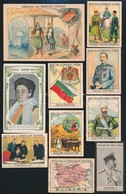 Cca 1900 Ferdinánd Bolgár Cár és Felesége Csokoládé Gy?jt?kártyán Valamit Más, Bulgáriaával Kapcsolatos Részben Litograf - Sin Clasificación