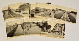 Cca 1920 A Panama Csatornát és Panama Várost ábrázoló 20 Db Nagyobb Kép / Panama Canal 20 Printed Image 20x16 Cm - Ohne Zuordnung
