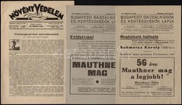 1930 Növényvédelem és 2 Db Budapesti Gazdálkodók és Kertészked?k Lapja. - Ohne Zuordnung