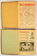 1965, 1967. A Magyarország C. újság Két Fél évfolyama Bekötve, Jó állapotban. - Sin Clasificación