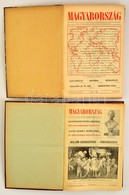 1965, 1967. A Magyarország C. újság Két Fél évfolyama Bekötve, Jó állapotban. - Ohne Zuordnung