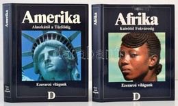 Ezerarcú Világunk 3 Kötete: Ázsia-Ausztrália, Afrika, Amerika. Bp., 1992-1994, Dunakönyv. Kiadói Kartonált Papírkötés, K - Sin Clasificación