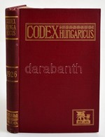 1926. évi Törvénycikkek. Jegyzetekkel Ellátta Dr. Térfy Gyula.  Corpus Juris Hungarici. Magyar Törvénytár. (Codex Hungar - Non Classés