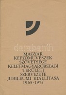 Magyar Képz?m?vészetek Szövetsége Keletmagyarországi Területi Szervezete Jubileumi Kiállítása. 1965-1975. Szerk.: Tiless - Sin Clasificación