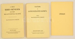 Báró Wesselényi Miklós: Teend?k A Lótenyésztés Körül, A' Régi Híres Ménesek Egyike' Megsz?nésének Okairól
Dr. Fehér Dezs - Sin Clasificación