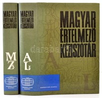 Magyar Értelmez? Kéziszótár. I-II. Kötet. Szerk.: Juhász József, Sz?ke István, O. Nagy Gábor, Kovalovszky Miklós. Bp., 1 - Sin Clasificación