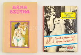 2 Db Erotikus Könyv - Vátszjájana: Káma-szútra. A Szerelem Tankönyve. Bp. 1982, Medicina. Egészvászon Kötés, Papír Véd?b - Sin Clasificación