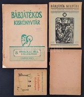 Vegyes Bábjátszással Kapcsolat Könyvek, 4 Db:

Bábjátékos Kiskönyvtár 8. Szokolay Béla Emlékfüzet. Bp.,[1961],Népm?velés - Non Classés