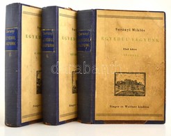 Surányi Miklós: Egyedül Vagyunk I.-III. Bp., 1936, Singer és Wolfner,  Korabeli Félvászon Kötésben - Non Classés