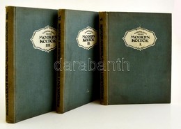 Kosztolányi Dezs?: Modern Költ?k. I-III. Külföldi Antologia A Költ?k Arcképével. Tetemesen B?vített Második Kiadás. (Bp. - Non Classés