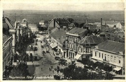 * 14 Db Régi Magyar Városképes Lap; Kisbér, Nagykanizsa, Szolnok, Stb. / 14 Pre-1945 Hungarian Town-view Postcards - Ohne Zuordnung