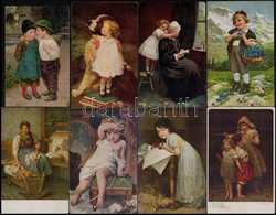** * 31 Db Régi Gyerek Motívumlap, M?vészlapok / 31 Pre-1945 Children Motive Cards, Art Postcards - Sin Clasificación