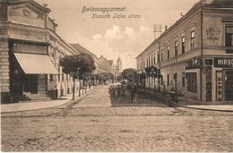 T2 Balassagyarmat, Kossuth Lajos Utca, Gyógyszertár, Szálloda, Hirsch üzlete. Wertheimer Zsigmond Kiadása - Unclassified