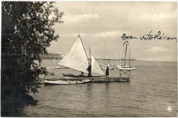 T2 Balaton, Vitorlás Csónakok Mólónál - Ohne Zuordnung