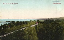 T3 Balatonföldvár, Park Részlet, Gerenday Gyula Kiadása (kis Szakadás / Small Tear) - Ohne Zuordnung