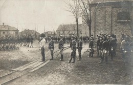 T2/T3 Budapest, Osztrák-magyar K.u.K. Katonák Egy Laktanya Udvarán. Photo (EK) - Sin Clasificación