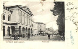 T2 1902 Debrecen, Városháza. Pongrácz Géza Kiadása Kiss Ferenc Eredeti Fényképe Után - Sin Clasificación