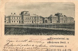 T2/T3 1899 Debrecen, Pavilon Laktanya. Pongrácz Géza Kiadása (EK) - Sin Clasificación