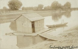 * T2 1909 Tisza, Szatmári Püspök Fürd?háza A Tiszán. Photo - Sin Clasificación