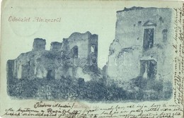T2/T3 1900 Alvinc, Vintu De Jos; Martinuzzi Vár Romjai, / Castle Ruins (EK) - Sin Clasificación