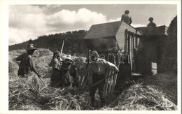 ** T1 Csíkzsögöd, Zsögöd, Jigodin; Cséplés, Aratás. Andory Aladics Zoltán Mérnök Felvétele / Threshing, Harvesters - Sin Clasificación