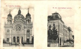 ** T2/T3 Marosvásárhely, Targu Mures; Új Izraelita Imaház, Zsinagóga, M. Kir. Igazságügyi Palota / Synagogue, Palace Of  - Non Classés