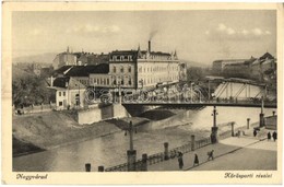 T2/T3 Nagyvárad, Oradea; Körös Parti Részlet, Híd / Cris Riverside, Bridge (EK) - Non Classés