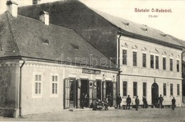 T2 1911 Óradna, Alt-Rodna, Rodna; F? Tér, Karácsonyi János üzlete, Goldmann József Kiadása / Main Square With Shop - Ohne Zuordnung