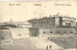 T2/T3 1911 Temesvár, Timisoara; Régi Vár Részlete / Teil Der Alten Festung / Old Castle (EB) - Sin Clasificación