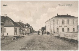 T2/T3 Tövis, Teius; Oroszlán Szálloda, Utcakép / Hotel, Street View (EK) - Ohne Zuordnung