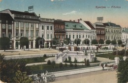 T2/T3 Eperjes, Presov; F? Utca árusokkal, Gyógyszertár / Main Street With Vendors, Pharmacy (Rb) - Sin Clasificación