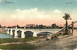 T3 1916 Érsekújvár, Nové Zamky; Nyitra Híd / Nitra Bridge (szakadás / Tear) - Unclassified