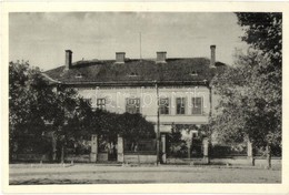 T2 Ipolyság, Sahy; Státna Mestianska Skola / Állami Polgári Iskola. J. Páricka Kiadása / School + 1938 Ipolyság Visszaté - Sin Clasificación