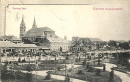 * T2/T3 1909 Komárom, Komárnó; Darányi Liget, Piac / Park, Market  (EK) - Non Classificati