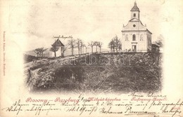 T2/T3 1900 Pozsony, Pressburg, Bratislava; Mélykút Kápolna / Tiefenweg-Kapelle / Chapel (EK) - Non Classificati