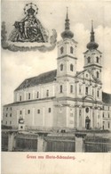 T2 1910 Sasvár, Sastín, Mária Sasvár, Maria-Schlossberg; Templom, Szentkép / Panna Maria Sastinska / Church With Icon - Sin Clasificación