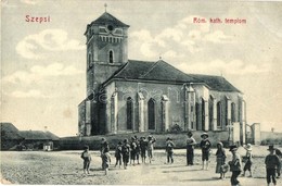 T2/T3 Szepsi, Abaújszepsi, Moldava Nad Bodvou; Római Katolikus Templom, Gyerekek. W. L. Bp. 2635. / Catholic Church, Chi - Sin Clasificación