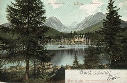 T2/T3 1905 Tátra, Tatry, Csorba-tó. Feitzinger Ede 616. 1904/15. / Lake / Strbské Pleso (EK) - Sin Clasificación