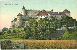 ** T1/T2 Zólyom, Zvolen; Vár / Zámok / Castle - Sin Clasificación