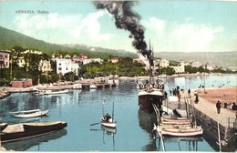 T2 Abbazia, Opatija; Port View With Ships - Sin Clasificación