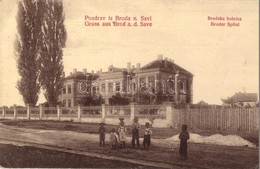 T2/T3 Bród, Nagyrév, Slavonski Brod, Brod Na Savi; Kórház. W.L. 146. / Brodska Bolnica / Hospital (EK) - Sin Clasificación