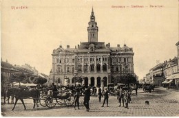 * T2/T3 Újvidék, Novi Sad; Városháza, Piac. W. L. 263. / Stadthaus / Town Hall, Market Vendors (EK) - Non Classificati