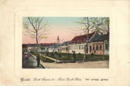 T2 1911 Újvidék, Novi Sad; Deák Ferenc Tér. W.L. Bp. 4236. / Square - Unclassified